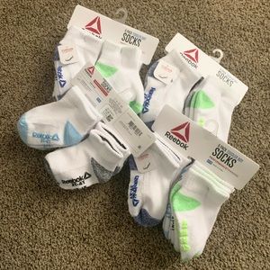 NWT Toddler Boys Reebok Socks 2T - 4T